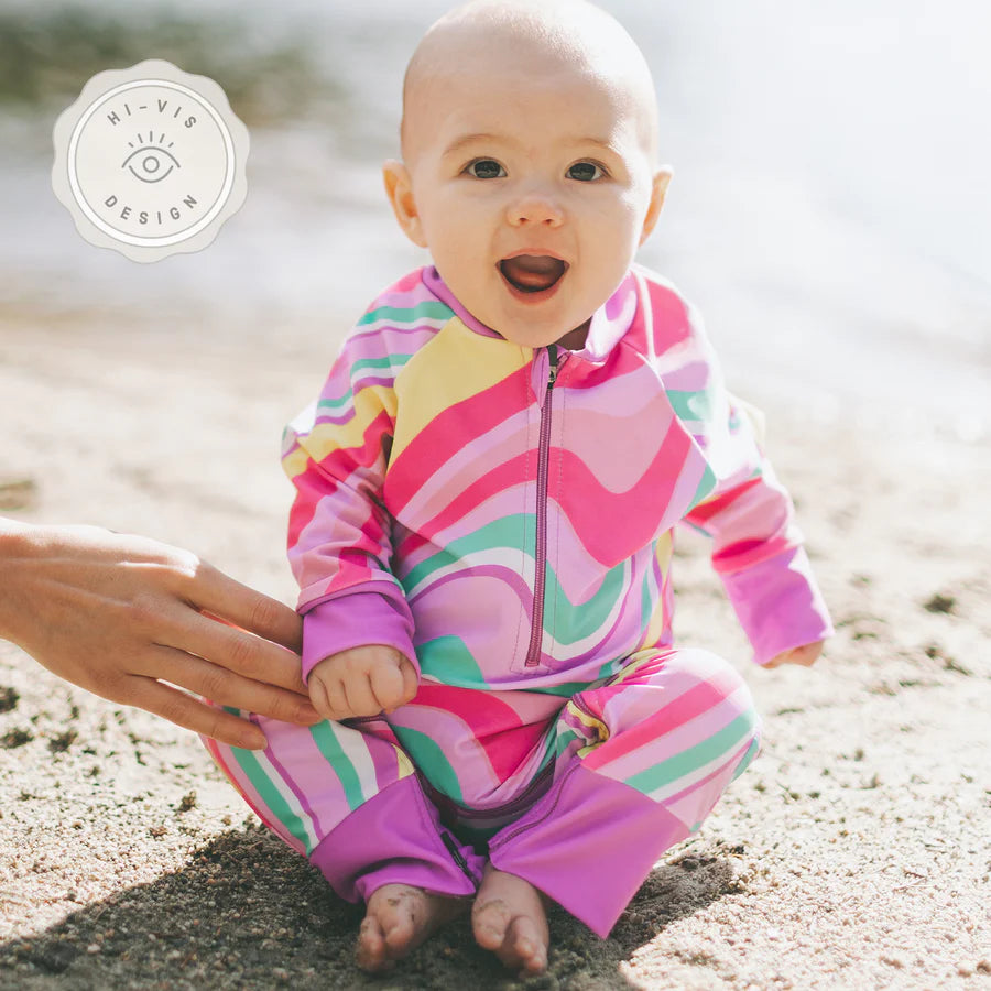 Swirl Power Hi-Vis Sunsuit