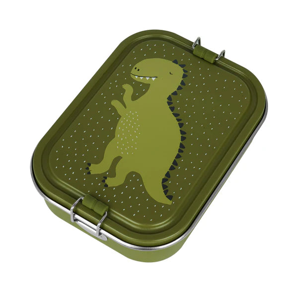 Divided Steel Lunch Box- Mr. Dino