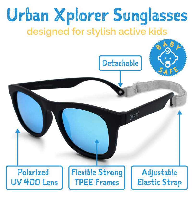 Urban Explorer Sunglasses- Black Aurora