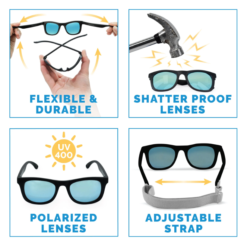 Urban Explorer Sunglasses- Black Aurora