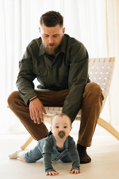 Colour Round Pacifier 2pk.- Vanilla/Pine