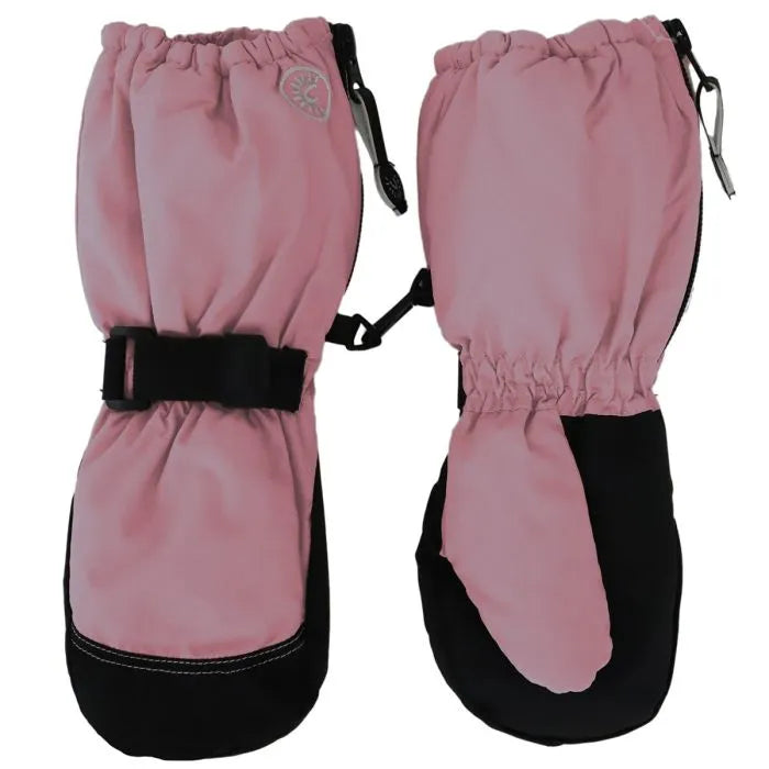 Long Cuff Winter Mitts- Pink Lilac