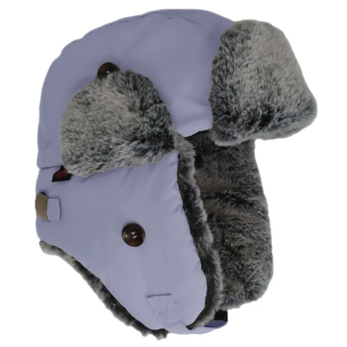 Puffer Trapper Hat- Lavender