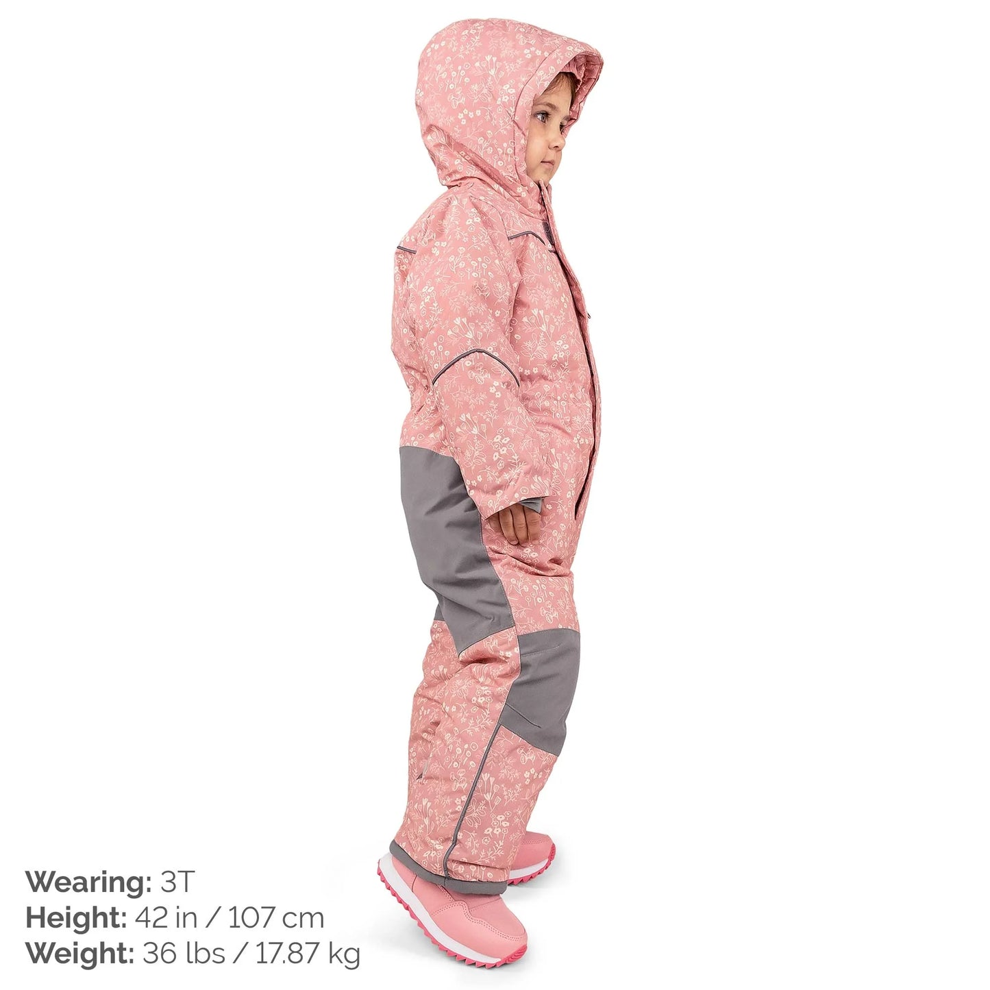 Toasty-Dry 1pc. Snowsuit- Prairie Flowers