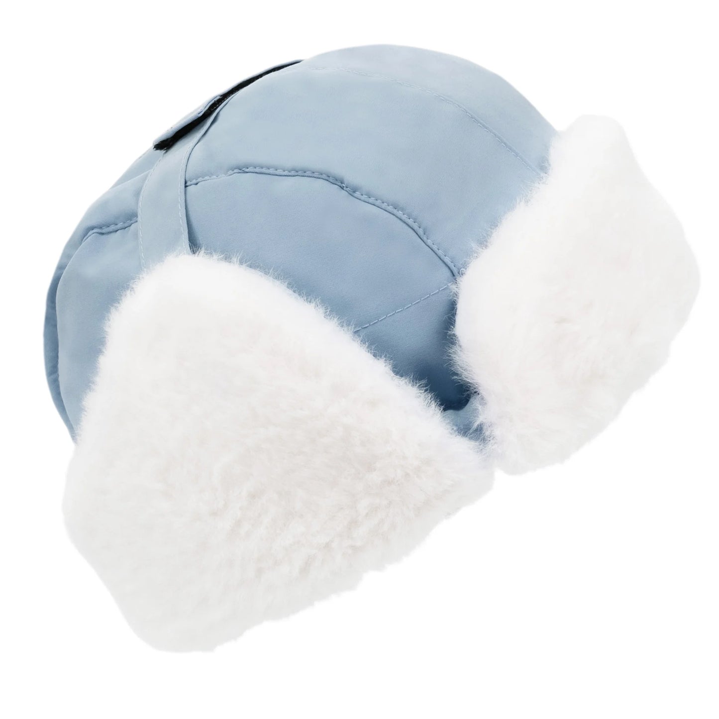 Toasty-Dry Trapper Hat- Dusty Blue