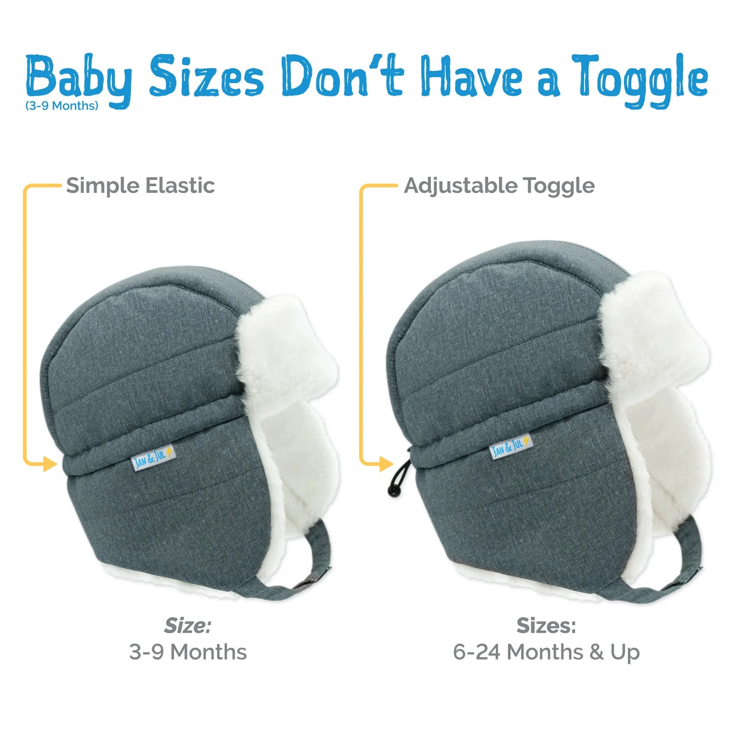 Toasty-Dry Trapper Hat- Dusty Blue