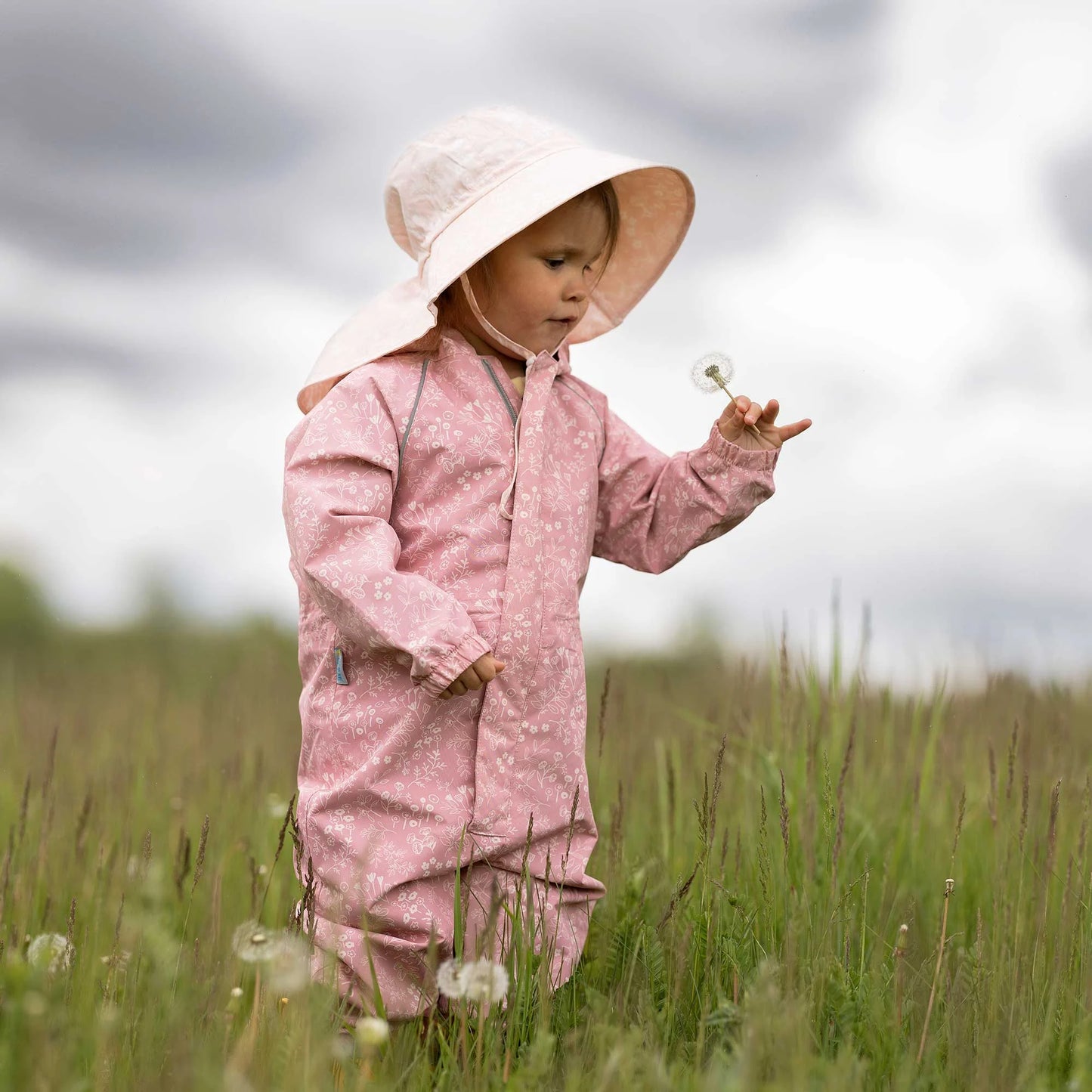 Thin-Lined Rain Suit- Prairie Flowers