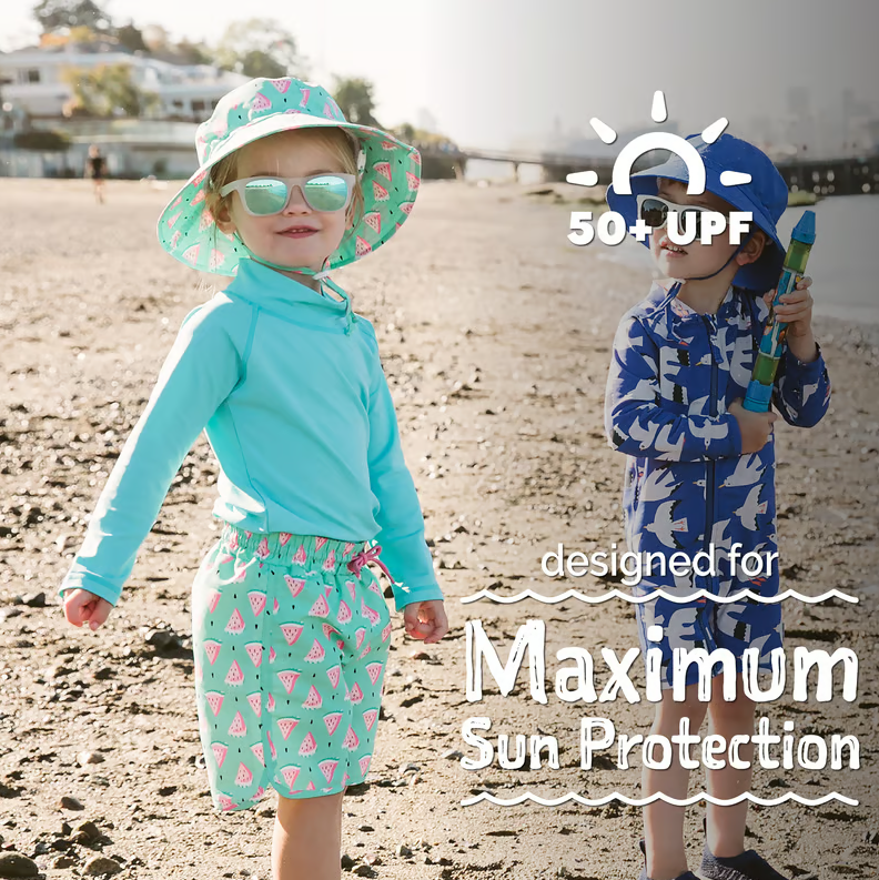 Kids Watermelon UV Swim Shorts
