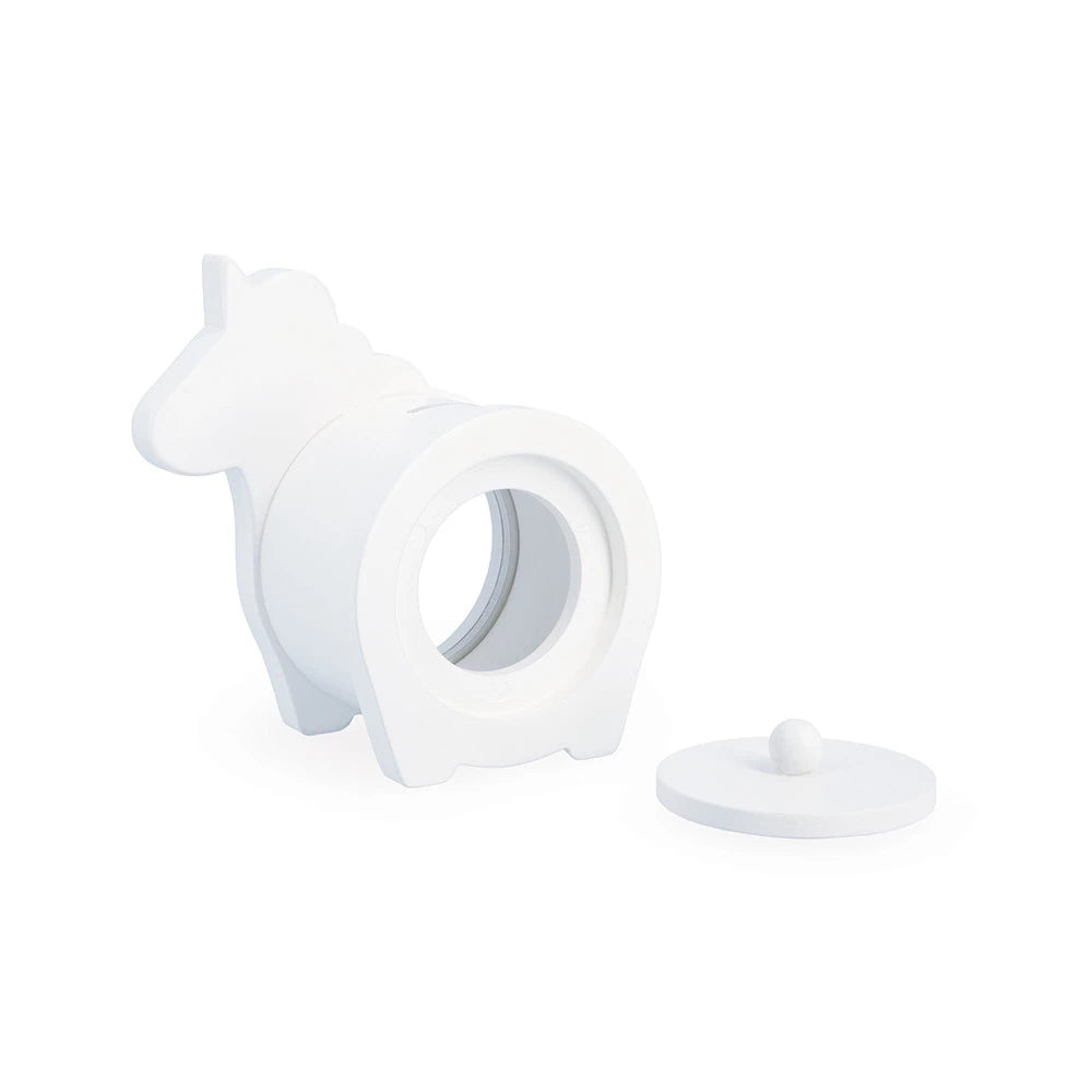 Wooden Piggy Bank- Unicorn