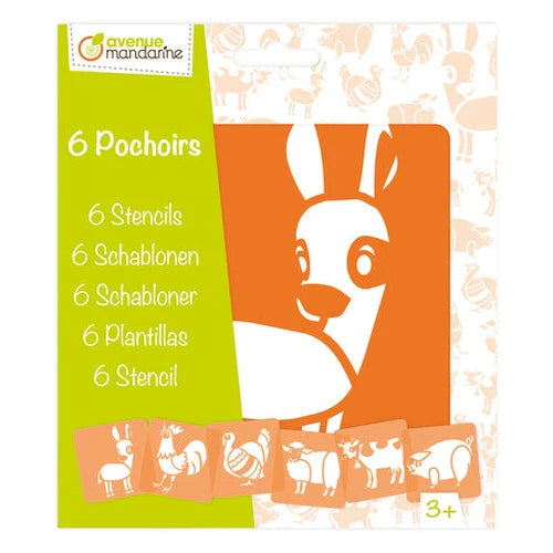 Farm Animal Stencils