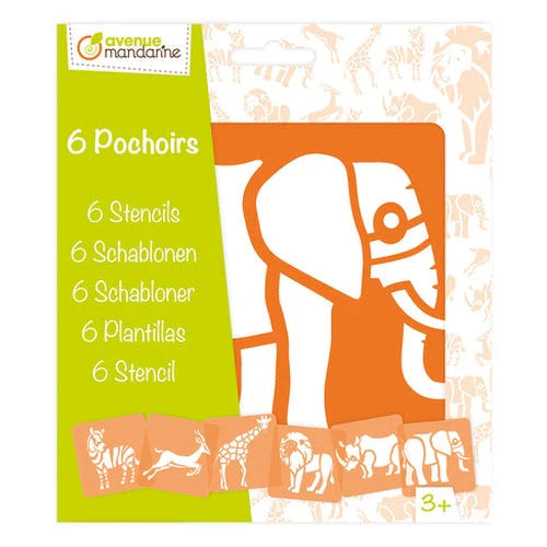 Savannah Animal Stencils