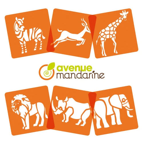 Savannah Animal Stencils