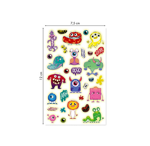 Cooky Stickers- Monsters