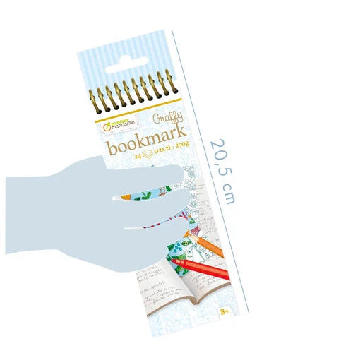 Colour-Your-Own Mandala Bookmarks