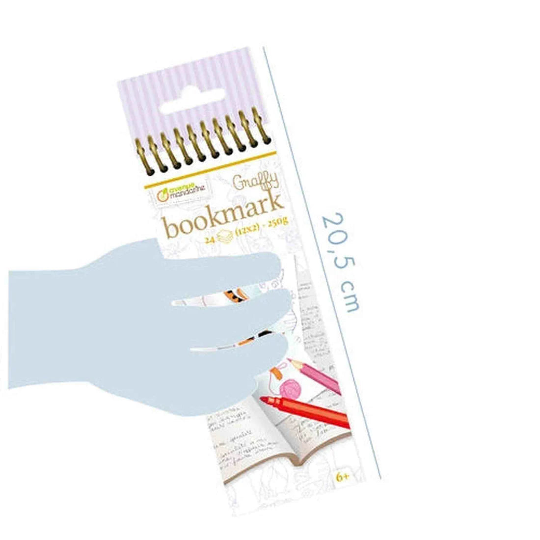 Colour-Your-Own Cat Bookmarks