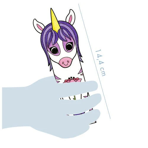 Colour-Your-Own Unicorn Bookmarks
