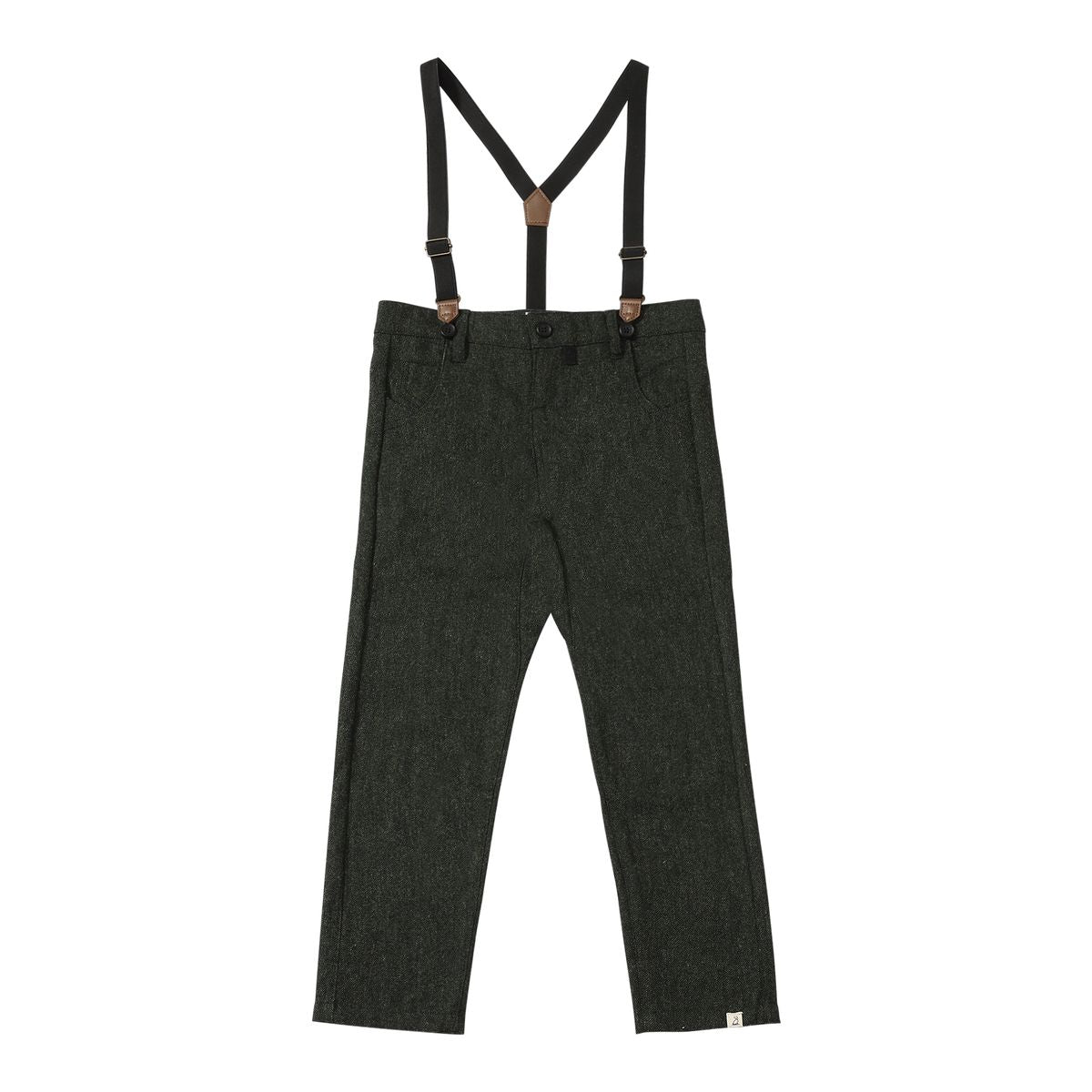 Marcus Tweed Suspender Pants