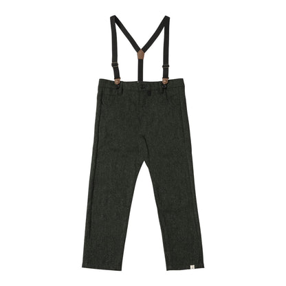 Marcus Tweed Suspender Pants