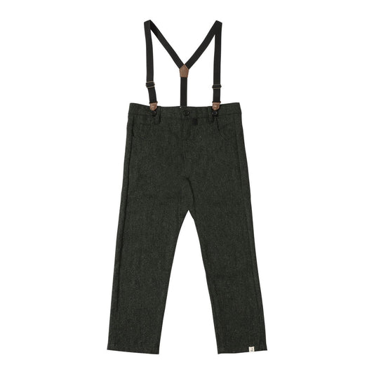 Marcus Tweed Suspender Pants