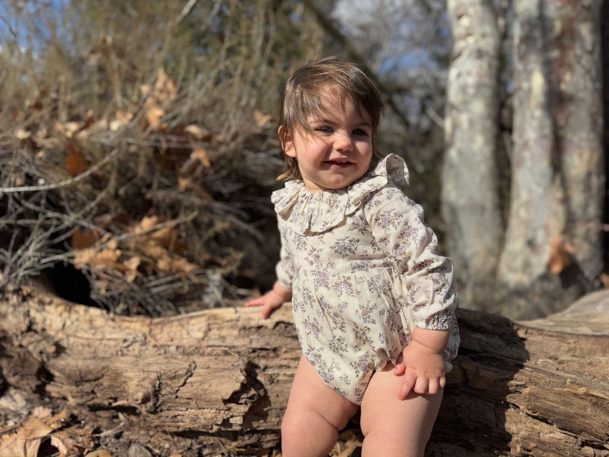 Maya Bubble- Lavender Winter Floral