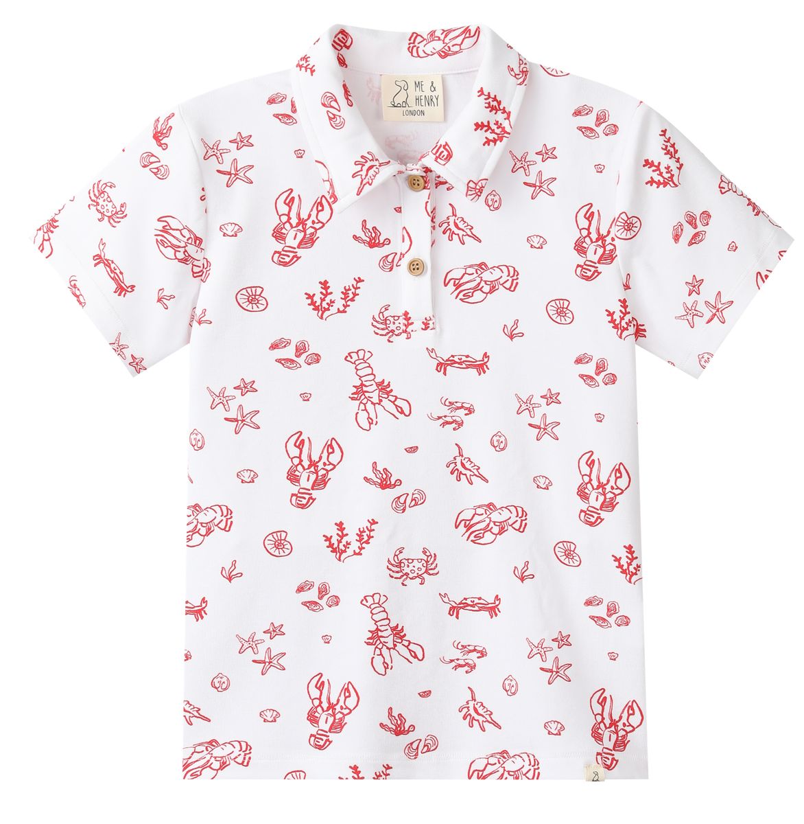 Starboard Sea Creatures Polo Tee