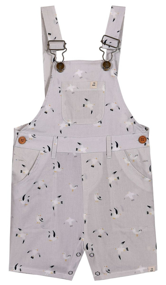 Galleon Gulls Baby Shortie Overalls