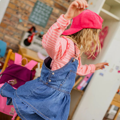 Denim Pinafore Dress