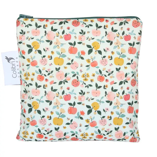 Large Reusable Snack Bag- Apples