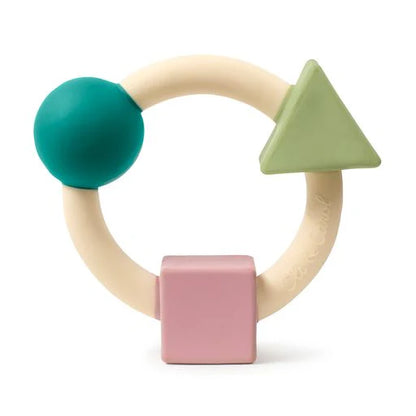 Bauhaus Pastel Teething Ring