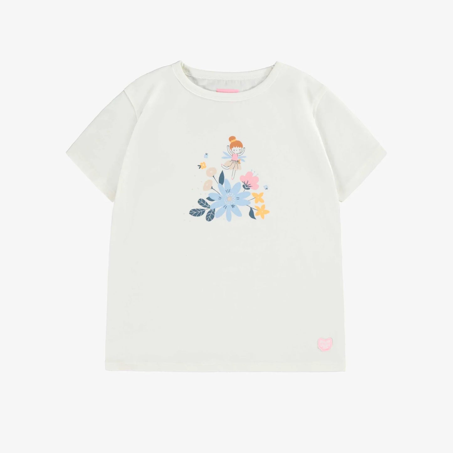 White Floral Fairy Tee