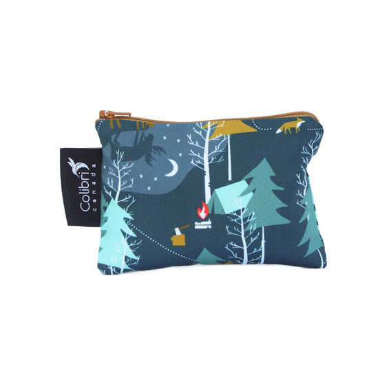 Small Reusable Snack Bag- Camp Out