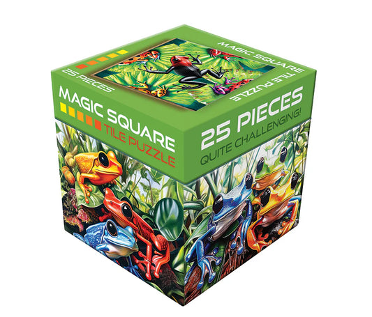 25pc. Frogs Magic Square Puzzle