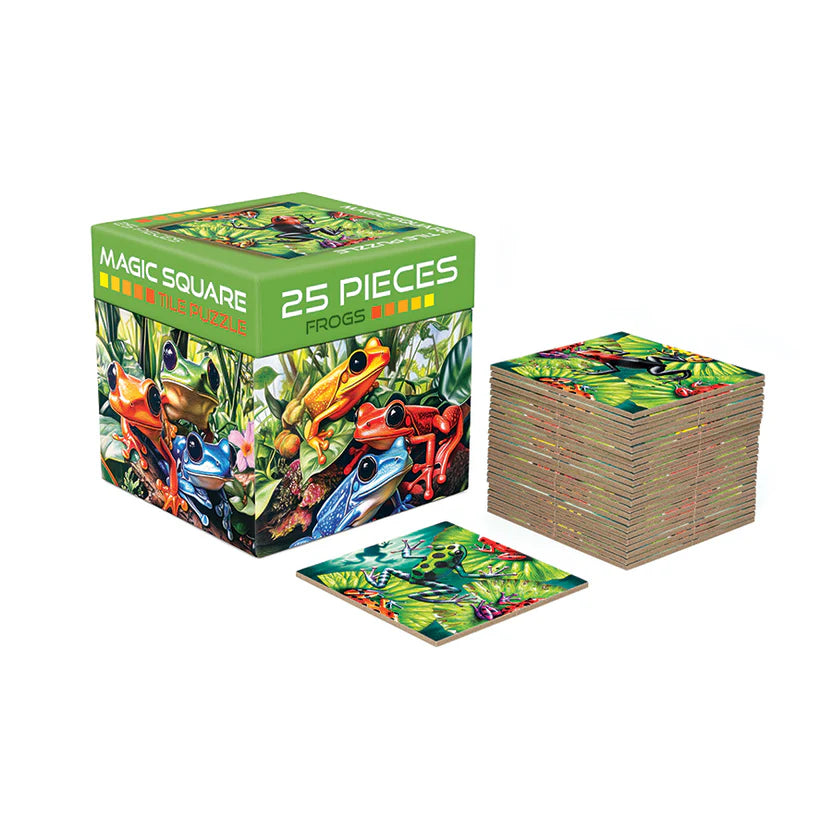 25pc. Frogs Magic Square Puzzle