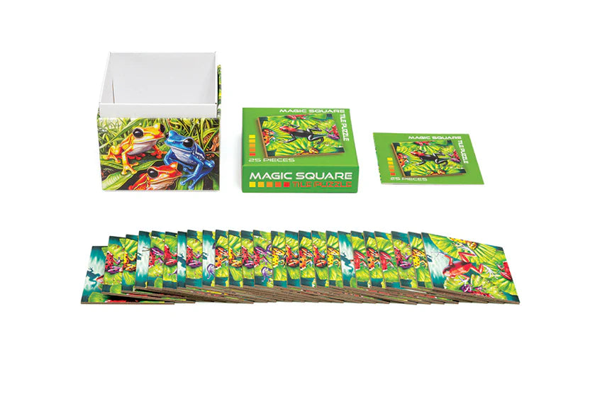 25pc. Frogs Magic Square Puzzle