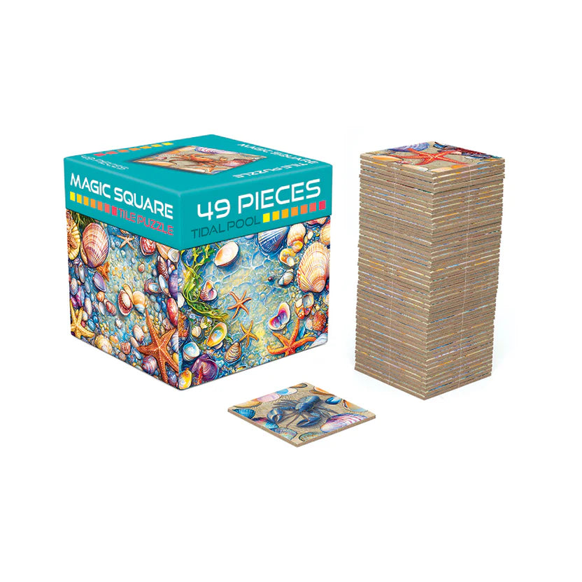 49pc. Tidal Pool Magic Square Puzzle