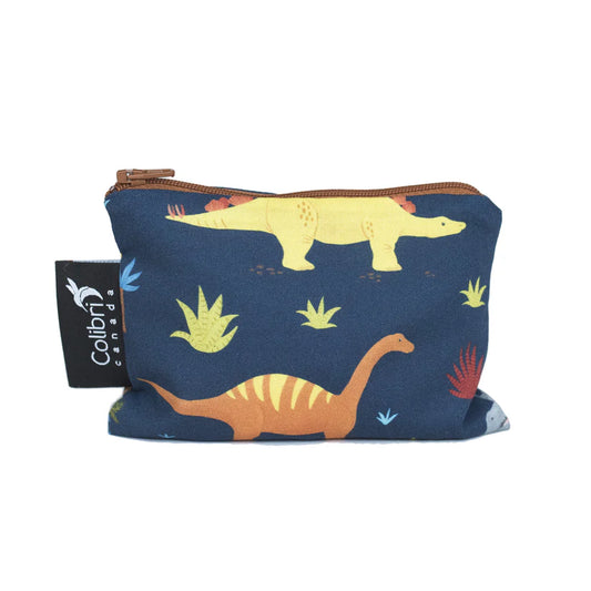 Small Reusable Snack Bag- Dinosaurs
