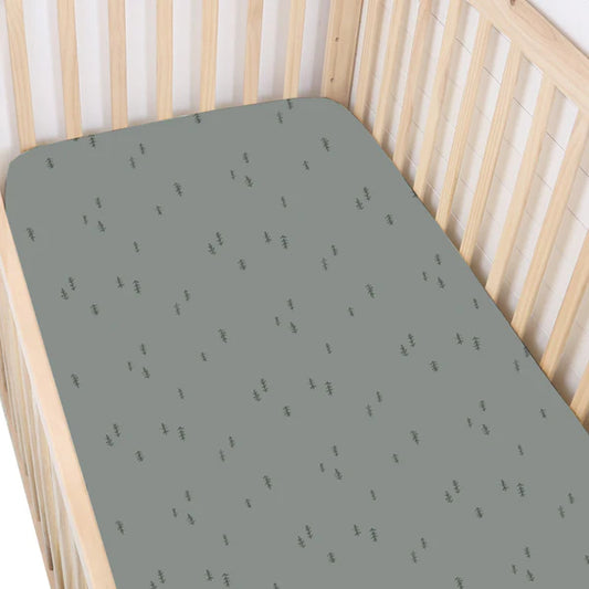 Bamboo Crib Sheet- Forest