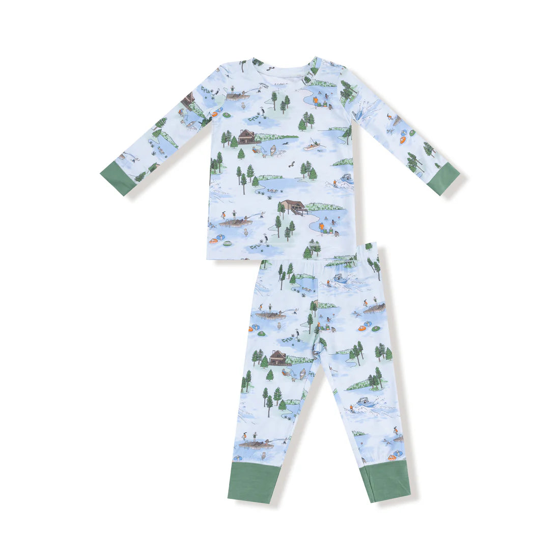 Long Sleeve Loungewear Set- Lake Life