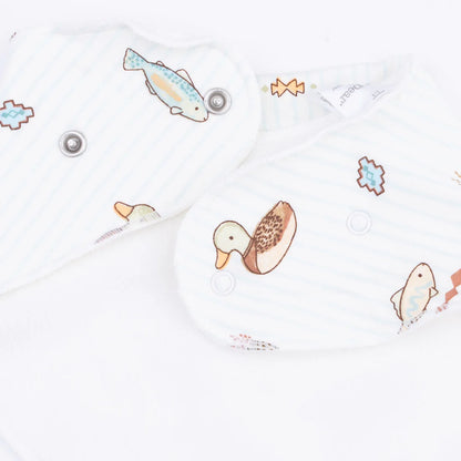 Bandana Bib- Lake Cuties