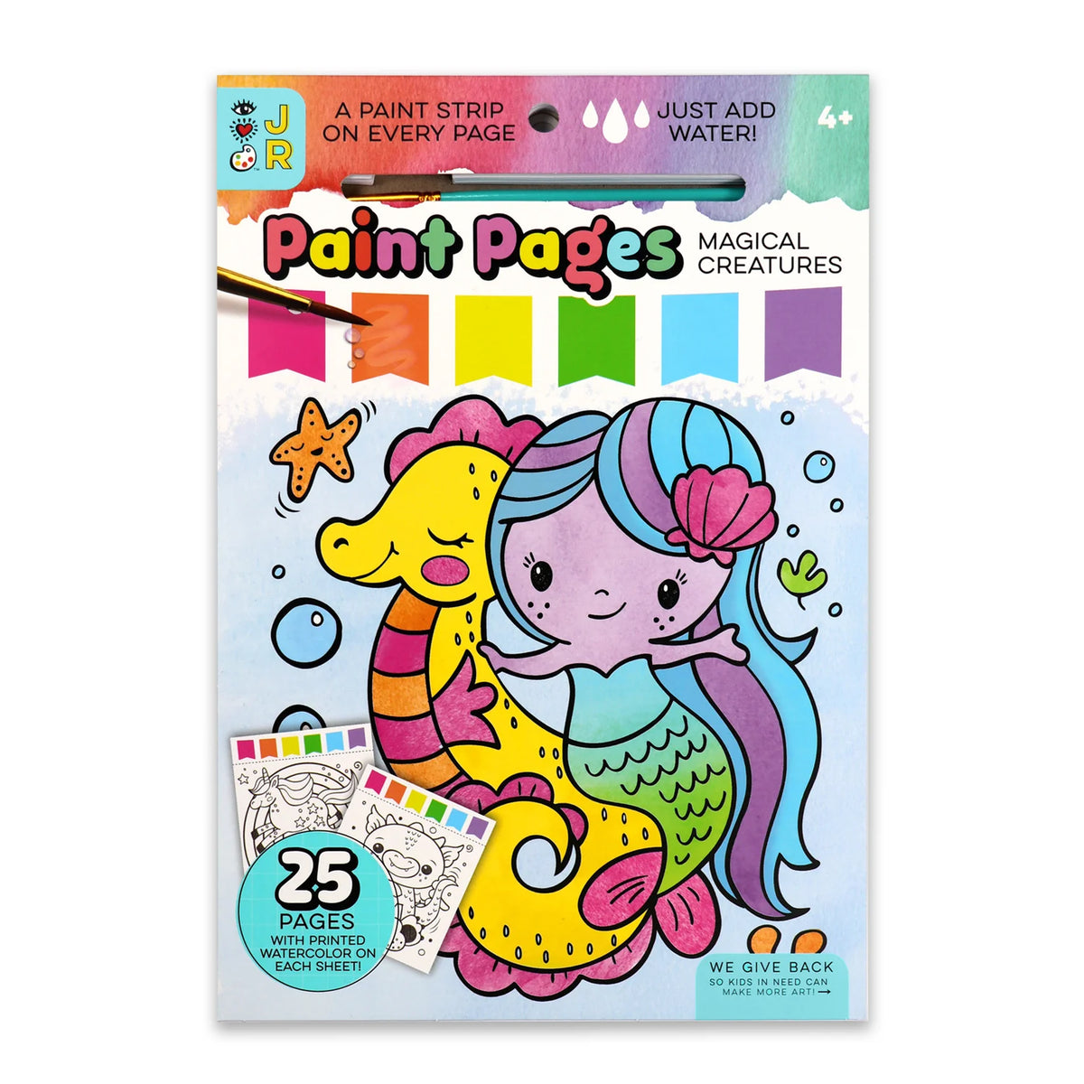 Junior Paint Pages- Magical Creatures