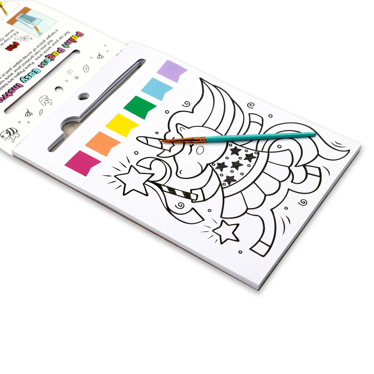 Junior Paint Pages- Magical Creatures