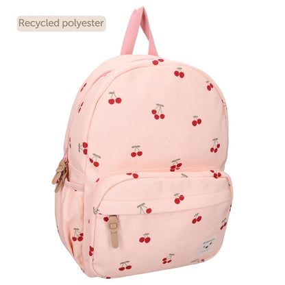 Kids Backpack- Secret Garden Cherries