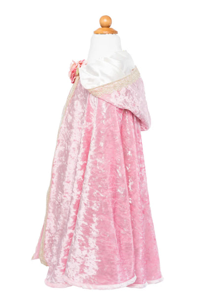Deluxe Pink Rose Princess Cape