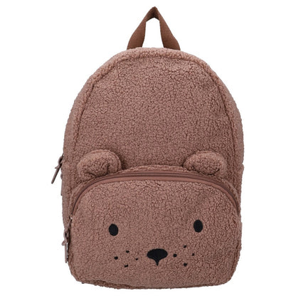 Toddler Teddy Backpack- Brown