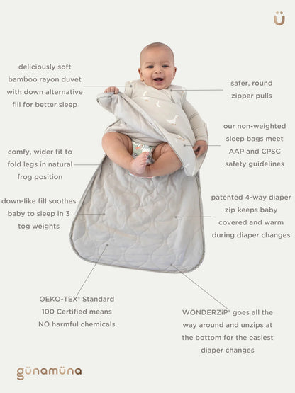 1.0TOG Bamboo Sleep Sack- Posies