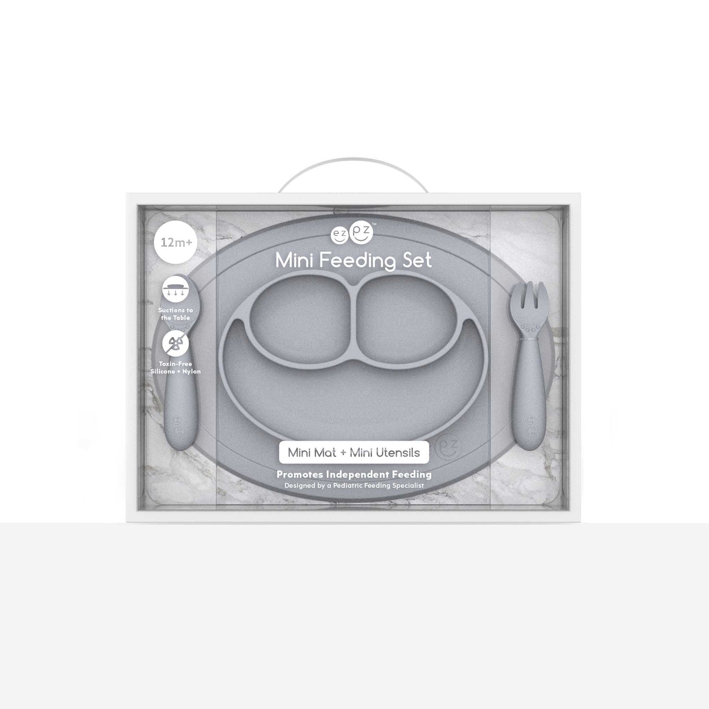 Mini Feeding Set- Pewter