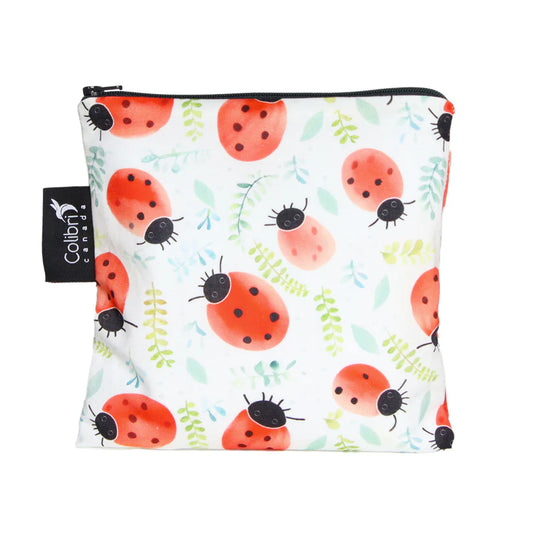 Large Reusable Snack Bag- Ladybugs