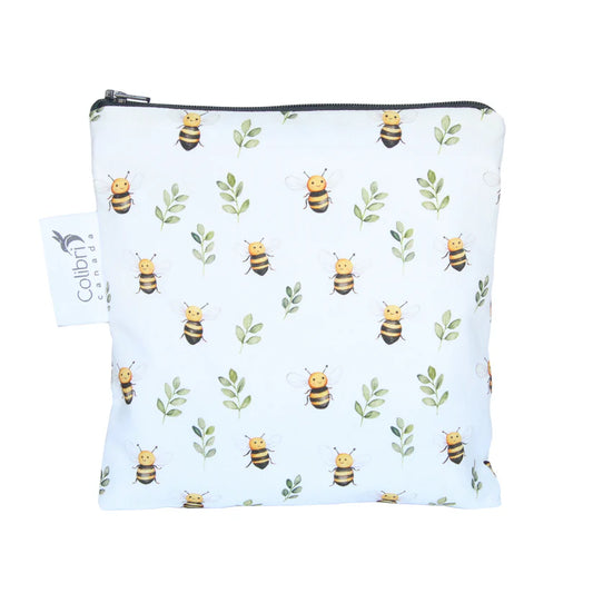 Large Reusable Snack Bag- Honey