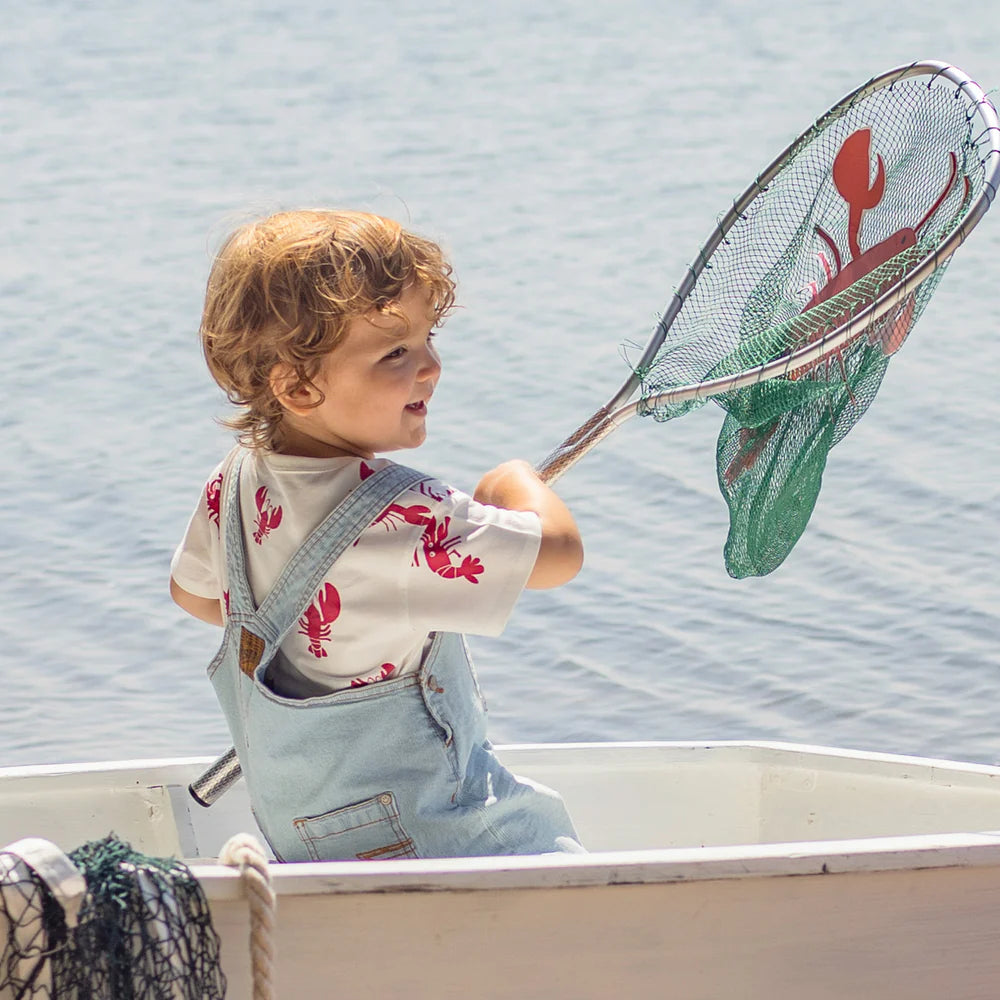 Lobster Print Baby Tee