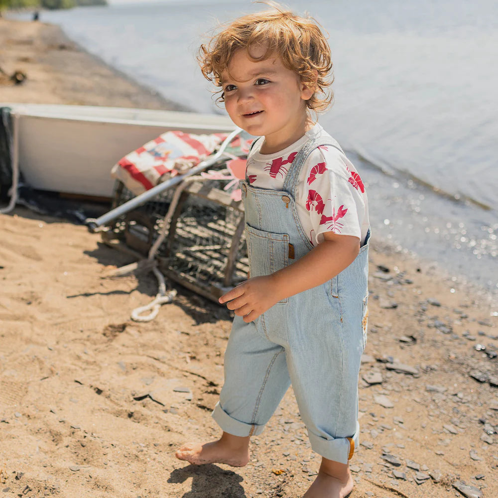 Lobster Print Baby Tee